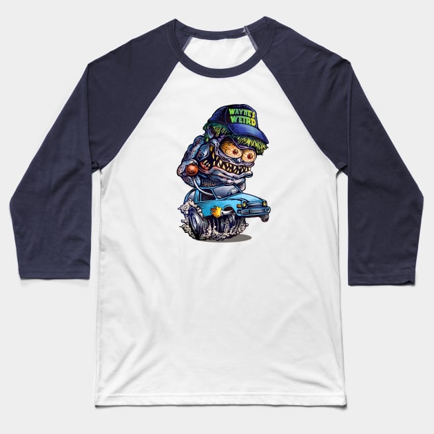 Wayne's Weird Baseball T-Shirt by ChetArt